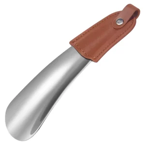6.6″ Long Travel Metal Shoe Horn Seniors Kids and Men’s Helper Shoehorn