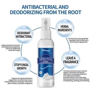 60ml Shoes and Socks Deodorant Spray Fast Deodorization Shoe and Sock Spray