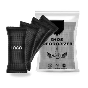 75g Shoe Deoderizer Bamboo Charcoal Bag Car Air Fresheners Odor Eliminator Shoe