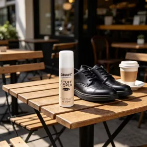 75ml Black Shoe Scuff Cover Instant Color & Shine Restorer for Leather Shoes Scratch Remover Polish
