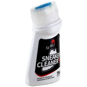 75ml Custom Logo Shoe Cleaning Care Super Whitener Sneaker Cleaner Liquid With Plastic Brush