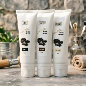 75ml Self Shine Shoe Polish Cream No Buffing Color Refreshing & Stain Resistant Box Packaging