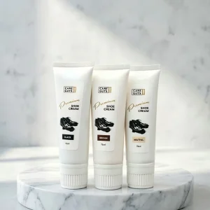 75ml Tube Shoe Cream Stain Resistant Color Refreshing Box Packaging