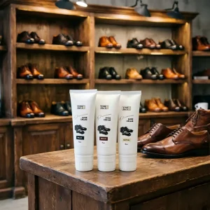 75ml Tube Shoe Cream with Color Refreshing & Stain Resistant Features Box Packaging