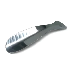8 Shape Shoe Wearer Short Metal Shoehorn Strong Portable Shoe Pump Lazy Old People Stainless Steel Tool Shoe Horn MH03AE