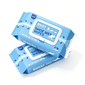 80 Pack Quick Clean Shoe Wipes for Leather Canvas White Shoes Stain Dirt Removal OEM Private Label Export
