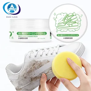 80g Portable Travel Shoe Cleaning Paste Mini White Sneaker Cleaner Cream