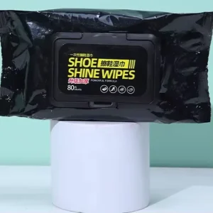 80pcs Shoe Cleaning Wipes No Rinse Streak Free Formula for Leather & Sneakers OEM Custom Branding Available