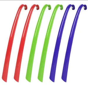 ABS Plastic Long Handle Shoe Horn 42 cm Senior and Pregnant Woman’s Shoe Helper Stick & Boot Support