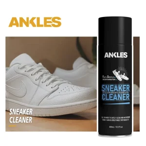 ANKLES Custom Automatic Set Sport Cleaning Kit Sneaker Spray Shoe Cleaner Foam White Shoe Cleaner