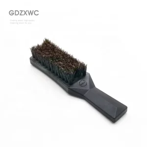Accessories for Shoes Custom Mini Cleaning Black Bristles Shoes Gift Custom Hand Boar Bristles Cleaning Brush