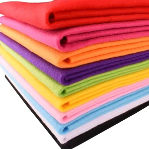 Acoustic Square 220gsm Colored Melt Blown 100% Polyester Microfiber Fabric Breathable Waterproof Anti Static