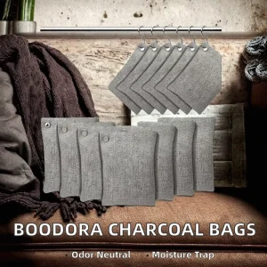 Activated Bamboo Charcoal Deodorizer Bags Custom Logo Air Freshener for Home Car Office Smell Proof