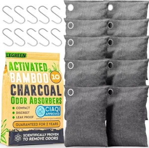 Activated Bamboo Charcoal Odor Absorber Bags for Car Pet Closet Shoe Basement Home Air Purification Deodorizer