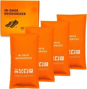 Activated Charcoal Odor Absorbing Shoe Deodorizer Trash Can Deodorizer Kit Stick On Activated Carbon Odor Eliminator