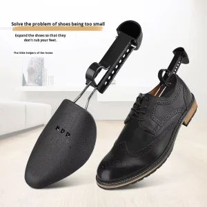 Adjustable Plastic Shoe Trees Anti Wrinkle Shaping Unisex Shoe Stretcher Lasts for Leather Shoes and Sneakers