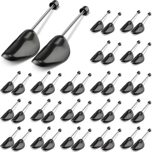 Adjustable Portable Expandable Black Shoe Horn Stretcher Extender Shaper Shoe Tree Anti Wrinkle Protection Prolonging Shoe Life