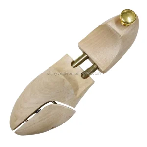 Adjustable Type Shoe Tree Beech Wood Custom Packaging Shoes Keeping Shape Size 35-48