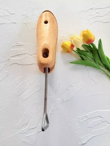 Adjustable Wood Shoe Trees With Spring Wooden Shoes Tree for Men and Women Shoe Shaped Shoe Lasts Wooden Shoe Stretcher