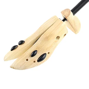 Adjustable Wooden Shoe Tree Men’s and Women’s Support with Large Expansion High Heel Shoes Stretcher
