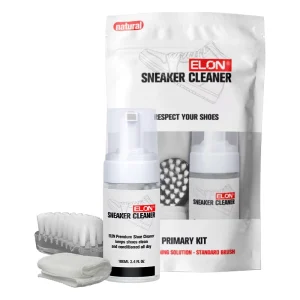 All-Natural White Shoe Cleaner Kit Sneaker Cleaner Kit Shoe Cleaning Kit Sneaker Shampoo for Safe and Effective Cleaning