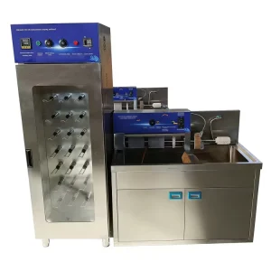 All-in-One Commercial Stainless Steel Automatic Laundry Machine Electric 220V Dry Cleaning and Shoe Washing Dryer Included