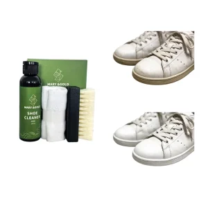 All in One Shoe Cleaner Kit with Premium Sneaker Cleaning Brush and Natural Solutions Customize for Brand Owners