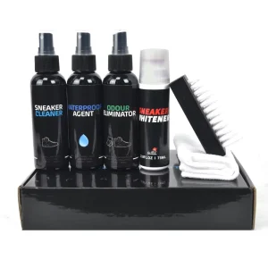 Allwin New Item Custom logo Deodorizer Waterproof Sneaker Care Kit Family Bucket Sport Shoes Cleaning Kit Box Wholesales