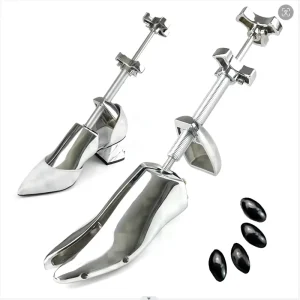 Aluminium Alloy Metal Shoe Tree for Women and Men Shoe Expander Preserves Shape of the Shoe Support Adjustable Length Width