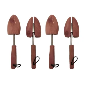 American Aromatic Big Cedar Wood Combination Adjustable Gluing and Repair Shoe Last Men Shoe Tree ST10C