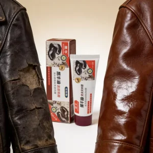 Anti Drop Hard Bottle 70G Black Bull Sheep Oil Leather Beauty Cream Anti Damage During Logistics Transit