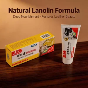 Anti Dust Adhesion 70G Sheep Oil Leather Beauty Cream