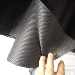 Anti UV Eco friendly Embossed Dot Pattern Black Farm Agriculture Polypropylene Non Woven Weed Blocker Fabric PP Weed Control