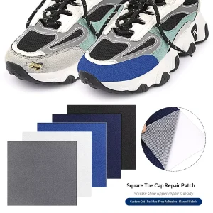 Anti wear Tear Securely Adheres Shoe Surface Mesh Sports Shoe Repair Patch Can Be Freely Cut Self Adhesive Lining Repair Square