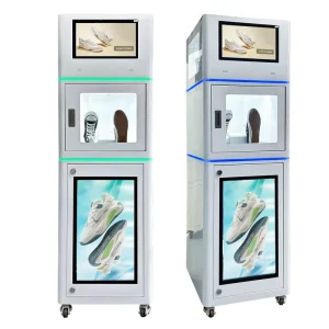 Automatic 3D Smoke Dry Cleaning Shoes Cleaning Machine With Dryer Easy to Operate