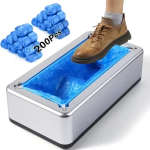 Automatic Disposable Overshoes Machine Hand Free ABS Waterproof Anti Slip Home Office Supermarket Hygiene Floor Protection