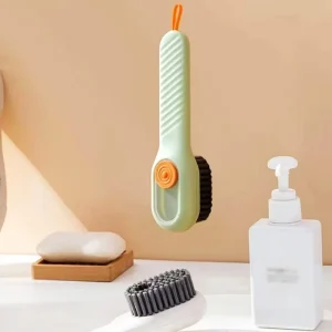 Automatic Liquid Soap Dispenser Cleaning Brush Kitchen Laundry Scrub Brush with Soap Dispenser Multifunctional Shoe Brush