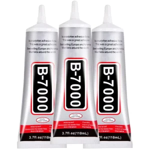 B7000 Jewelry Glue for Making Clear Adhesive for Rhinestone Fabric Multipurpose B 7000 for Phone Repair Nail Art Wood Glass