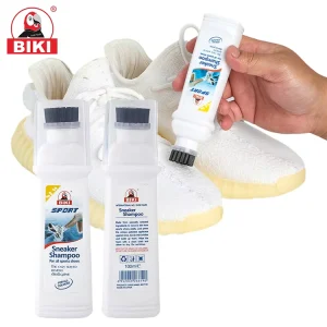 BIKI 100ml Quick Remove Dirty Sneaker Shampoo Sport Shoe Care Kit