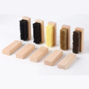 Best Selling Plastic Shoe Cleaner Brush Wooden PP Bristles for Sneaker Cleaning Care