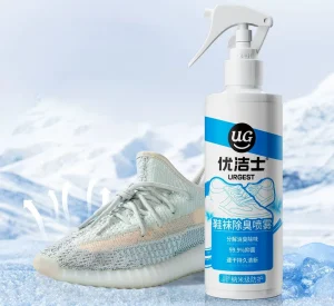 Biodegradable Sneaker Deodorizer Spray Plant Ingredients for Effective Shoe Odor Control