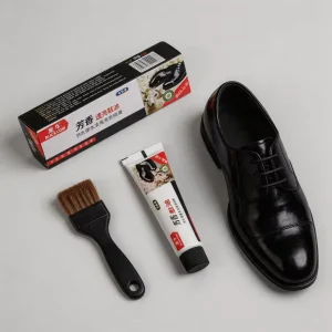Black Bull Scented Fast Buff Shoe Polish Water Resistant Leather Refinish Ointment for Outdoor Walking Footwear Upkeep