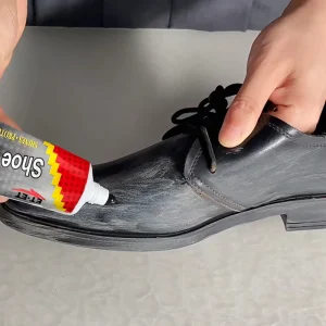 Black Leather Polish in Tubes Cleaning and Polishing Leather Shoes and Furniture