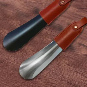 Black Stainless Steel Metal Custom Shoe Horn