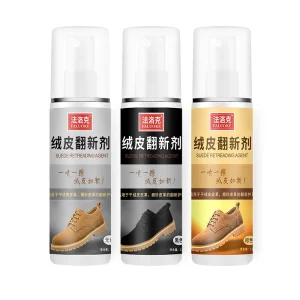 Black Suede Leather Shoe Polish Spray Nubuck & Suede Color Restorer Color Activator