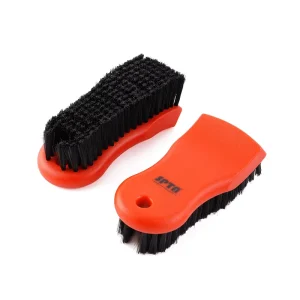 Black&Orange Car Detailing Brush Made With PP Bristle for Car Interior Fabric Set & Safety Belt Cleaning