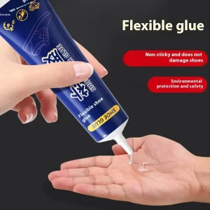 Blue Epoxy Waterproof Shoe Repair Glue for Sports Shoes Soft Construction for Shoemakers
