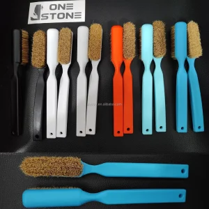 Boar Hair Rock Climbing Brush with Ergonomic Handle Boulder Brush As Durable Cleaning Tool With Rock Climbing Shoes