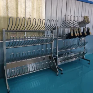 Boot Dryer Durable Electric Stainless Steel Sterilization Shoe Rack With Heat System