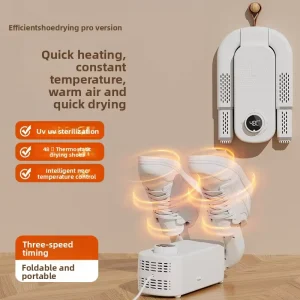 Boot Dryer Shoe Dryer Glove Dryer & Boot Warmer With Heat Blower Ski Boot Dryer With Timer for Work Boot Sneaker